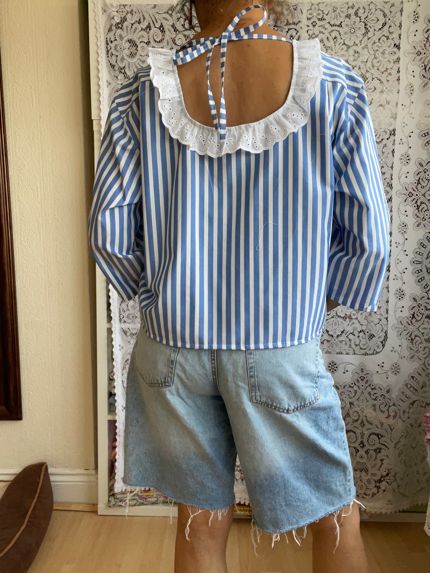 Reworked Short Sleeved Shirt Size 12-18
