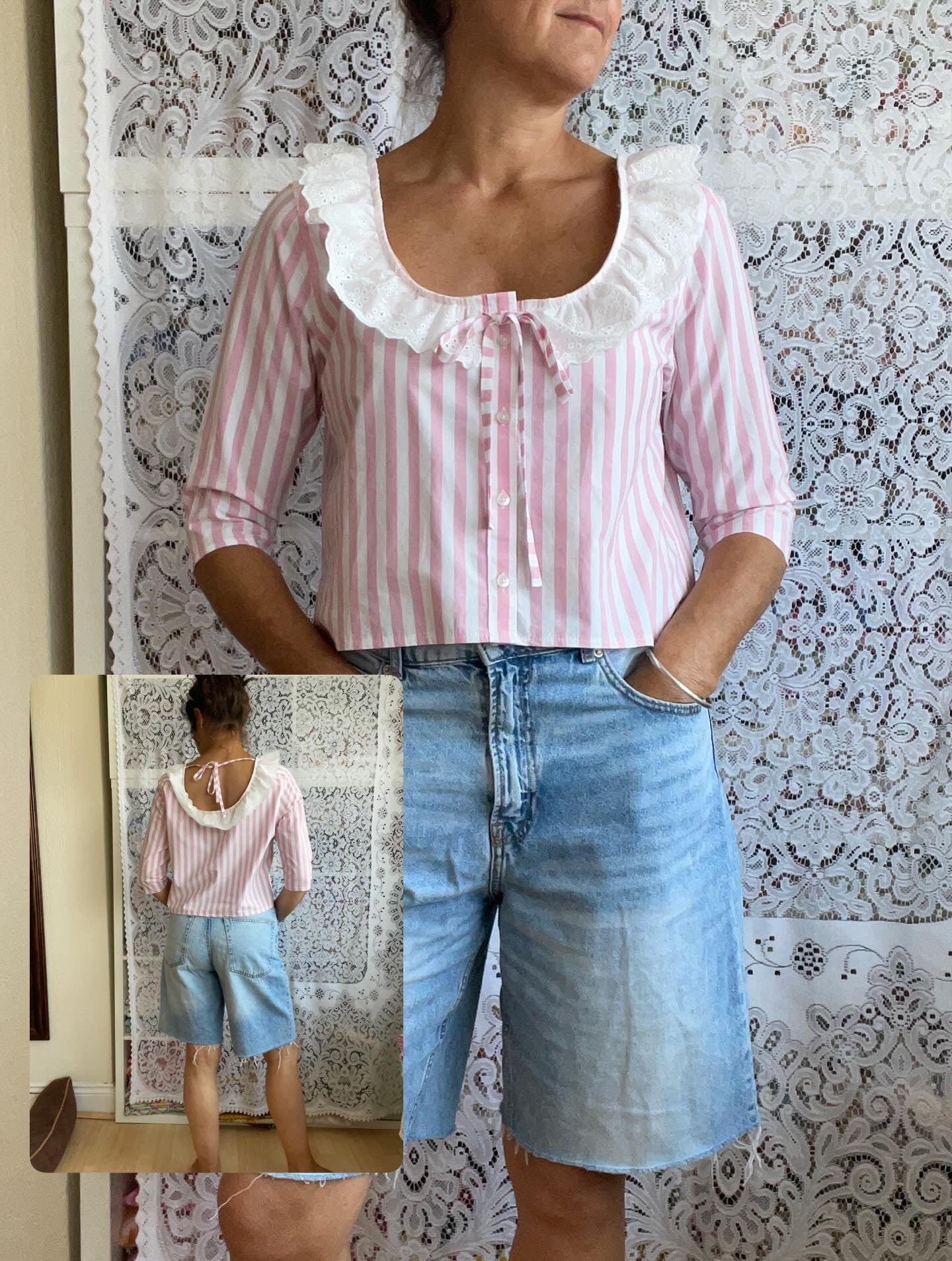 Reworked Short Sleeved Shirt Size 10-14