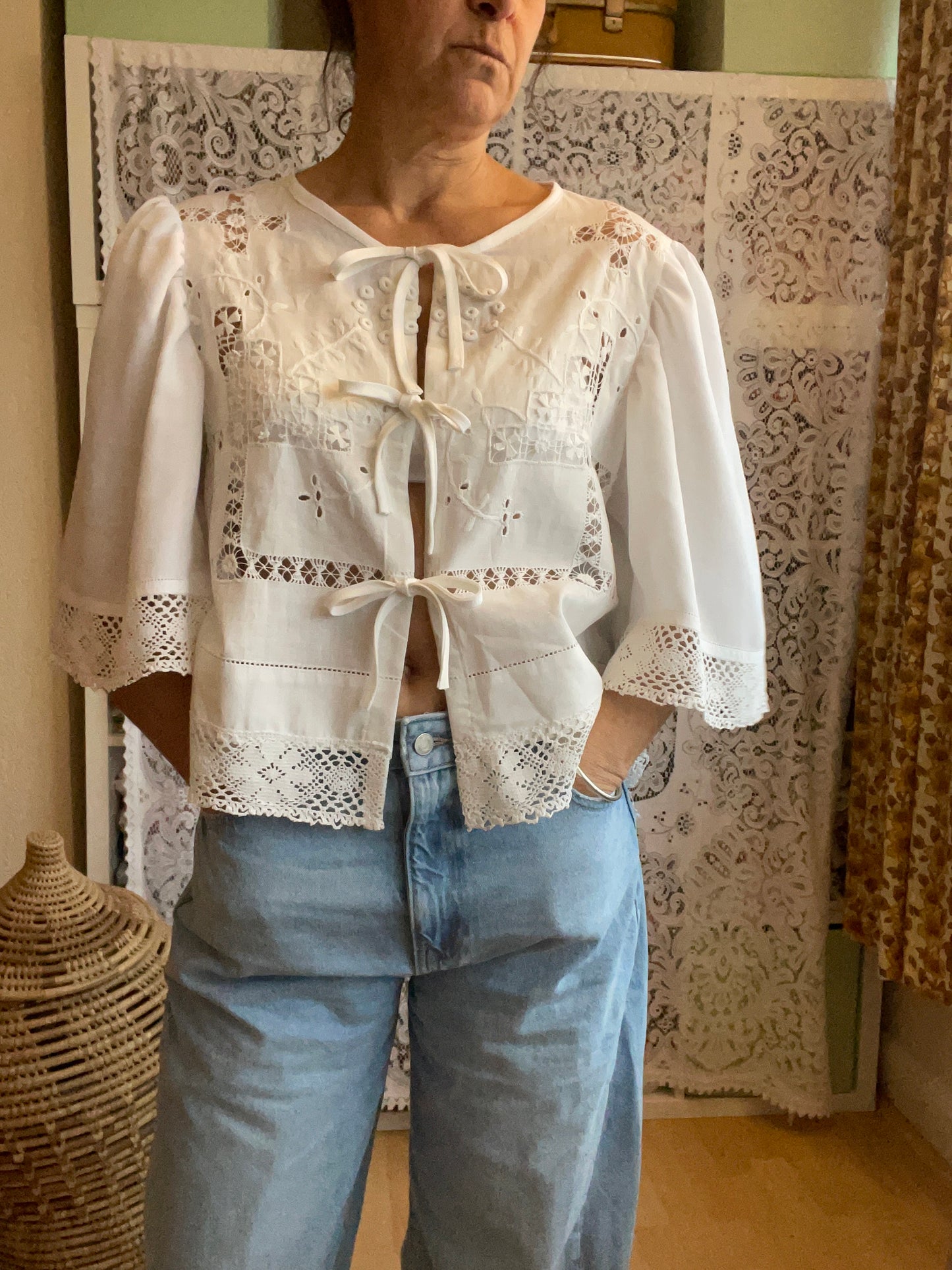 Sadie Front Fasten Blouse Size 10-14/16