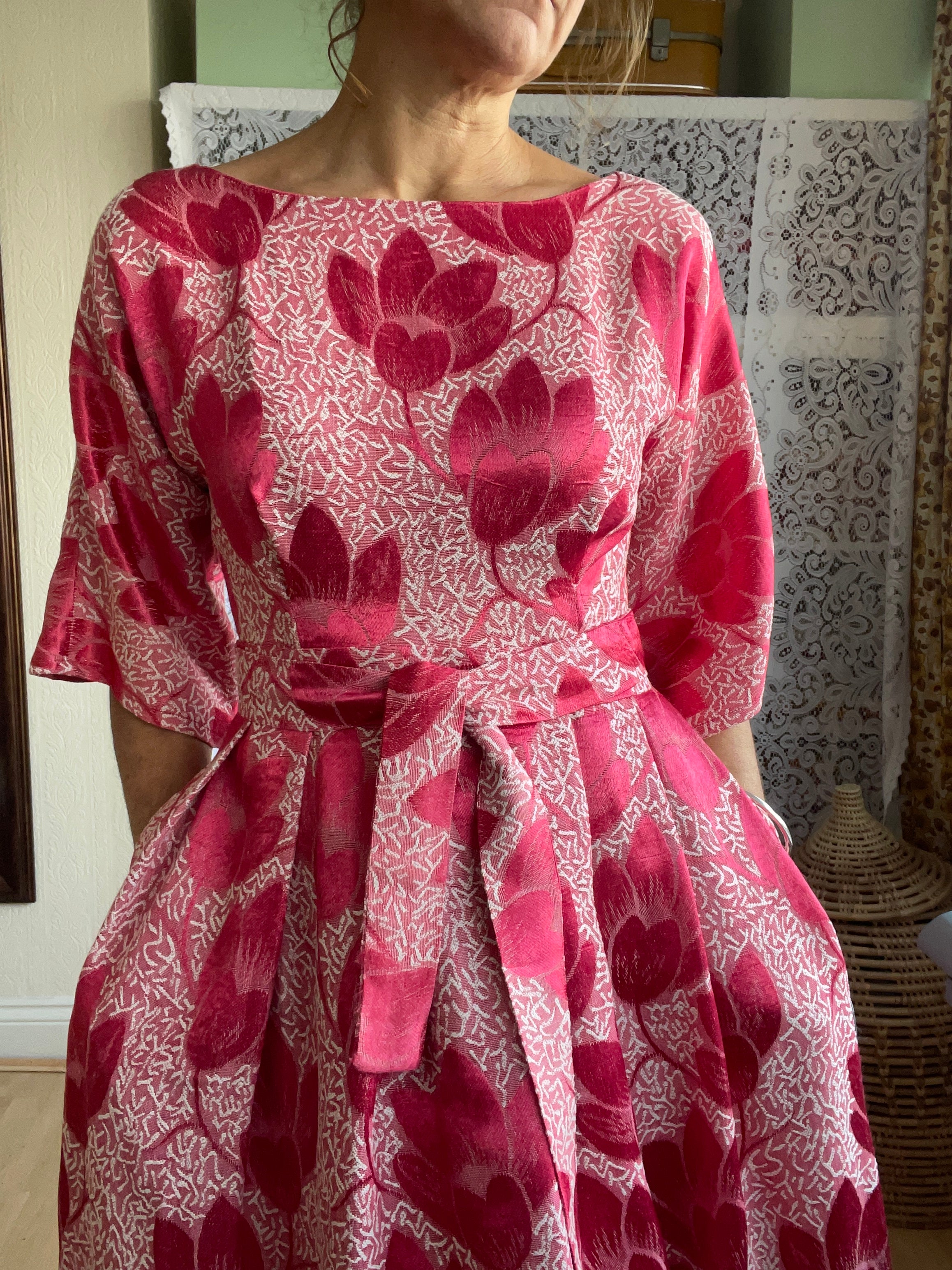 Cotton Peach Tiered Midi Kurta Dress, Size: xs to xxl at Rs 995/piece in  Jaipur