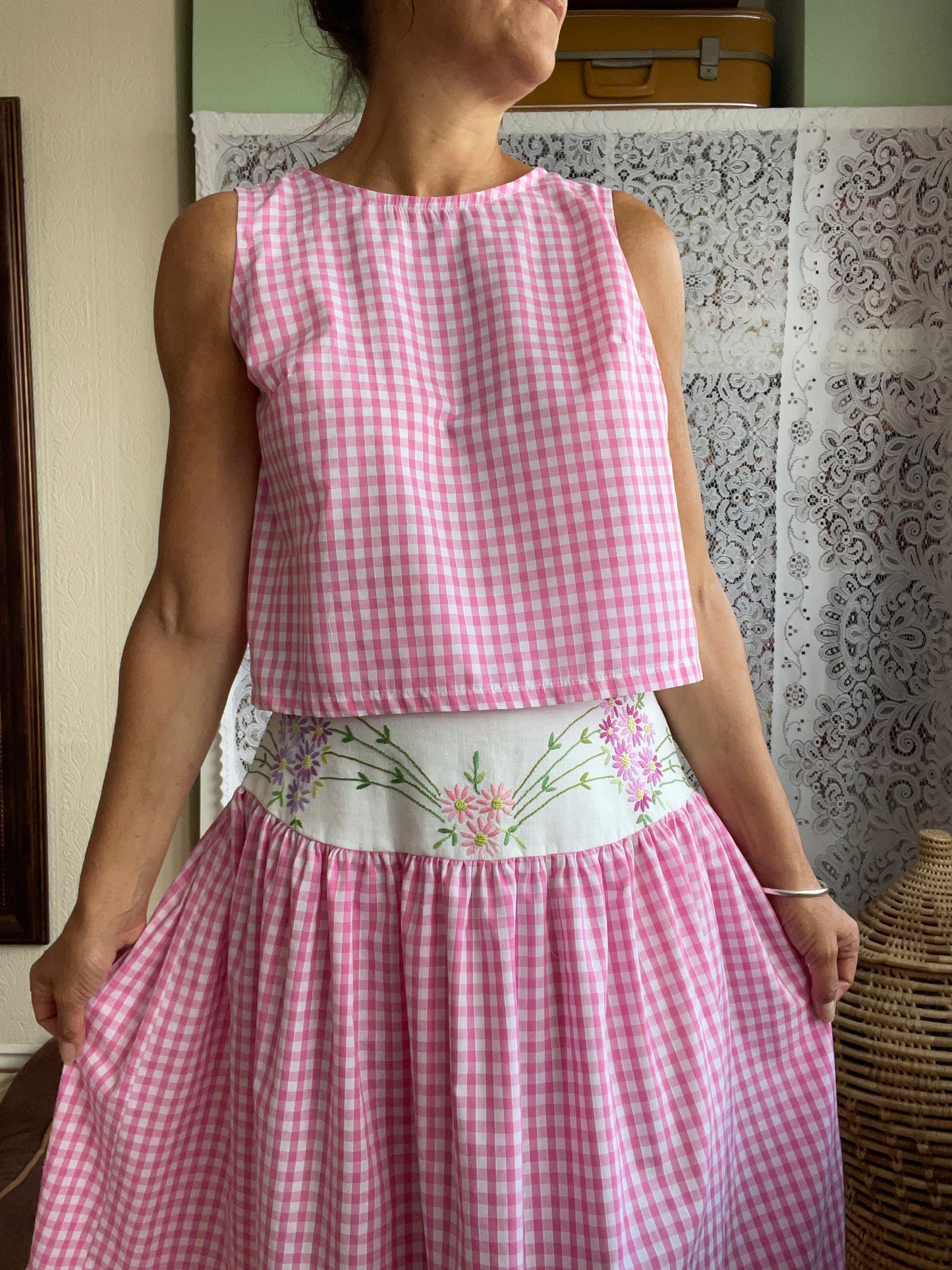 Drop waist set size 10-14