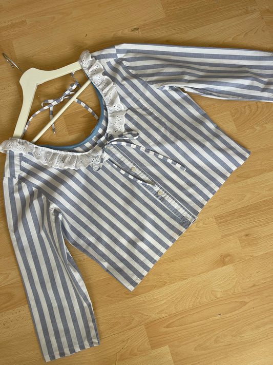 Reworked Short Sleeved Shirt Size 10-14