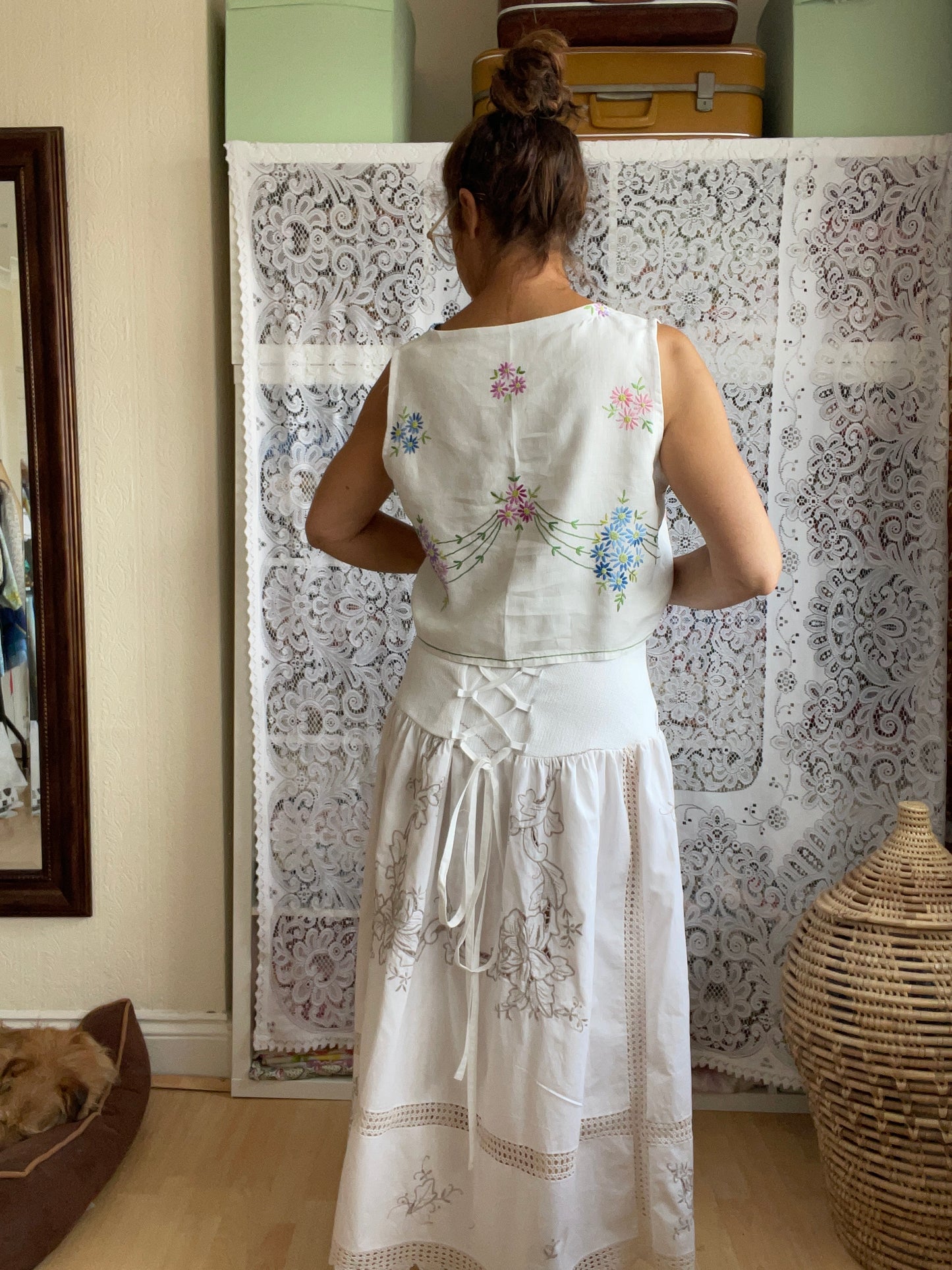 Cross back skirt size 14-18