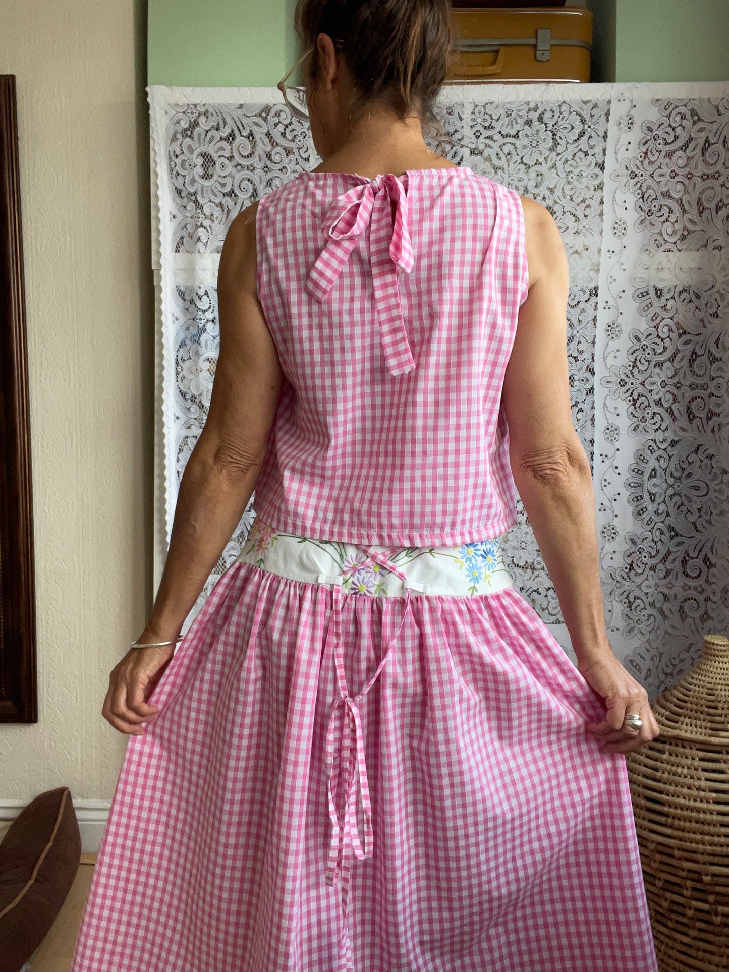 Drop waist set size 10-14