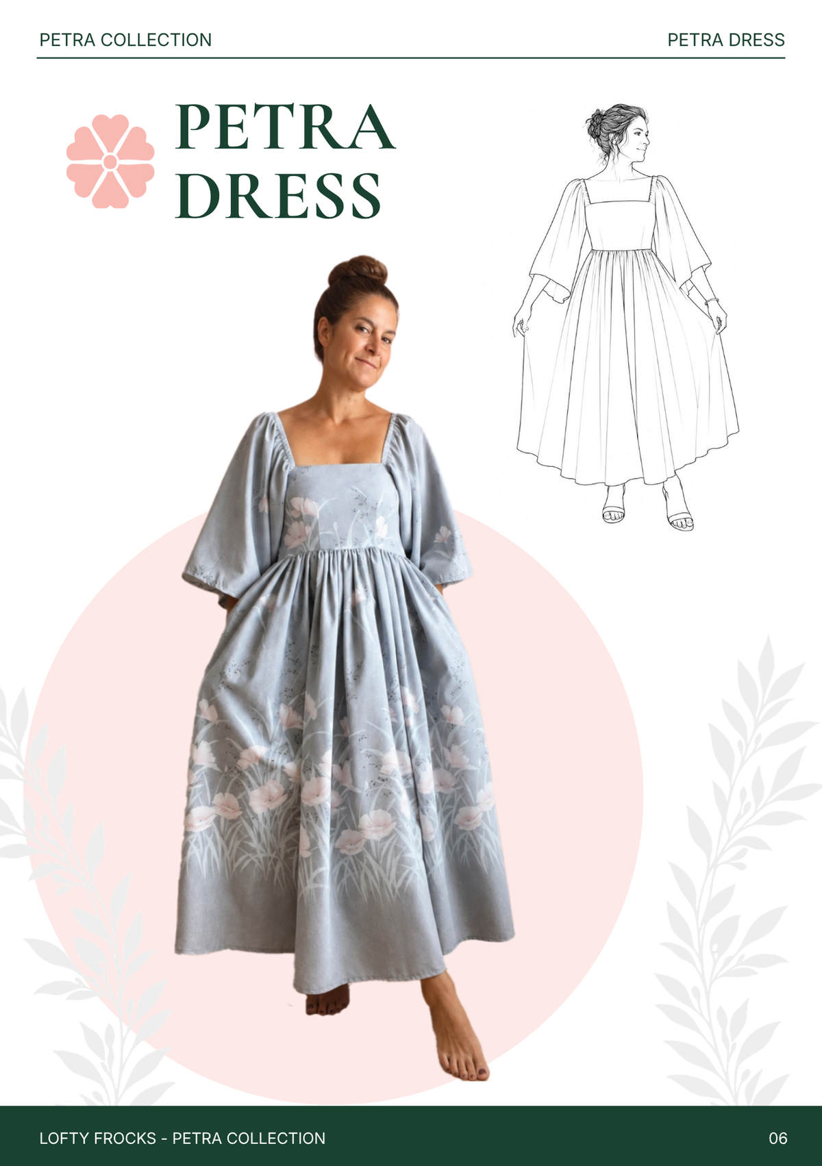 Petra Sewing Collection - Paper Sewing Pattern
